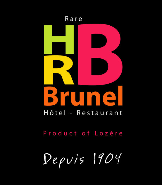 Logotype HRB fond noir