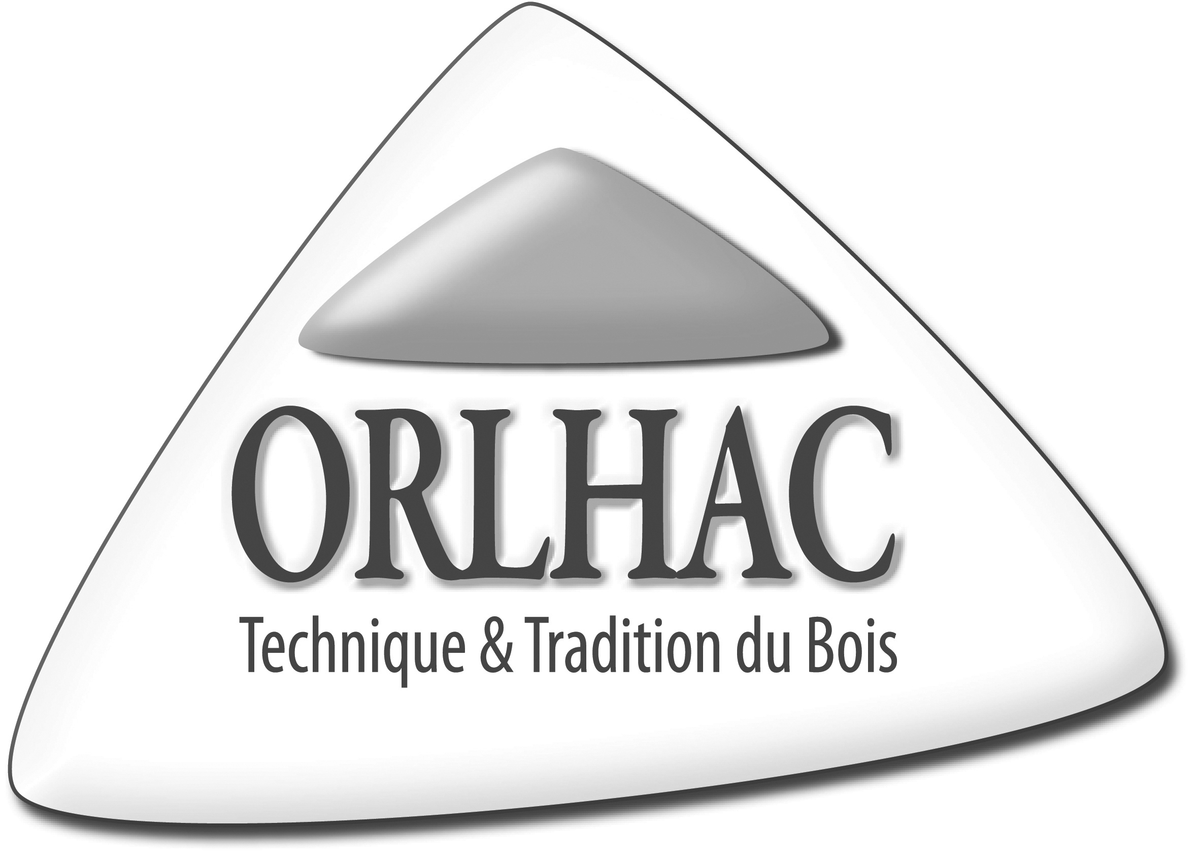 Logotype Orlhac Noir et blanc