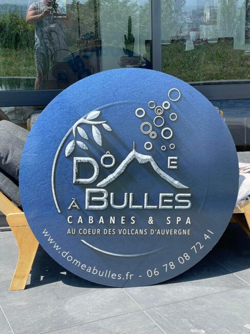 Panneau Dôme à Bulles