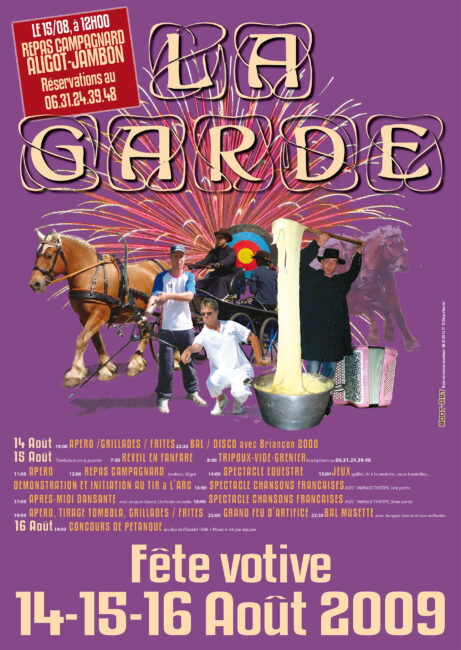 Affiche La Garde 2009