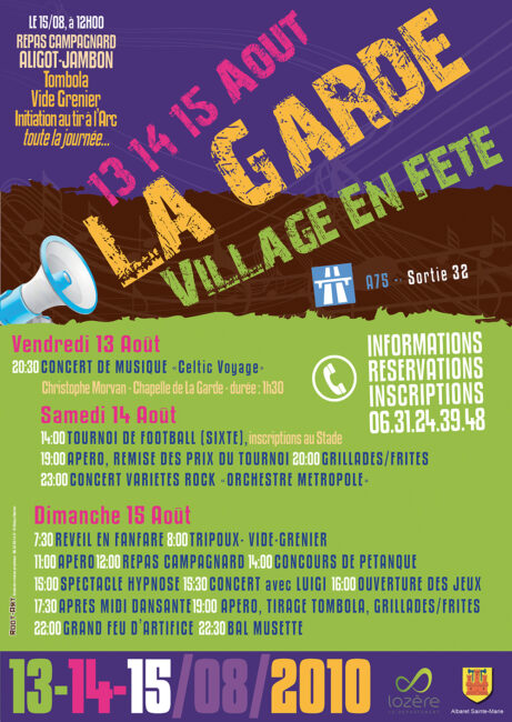 Affiche La Garde 2010