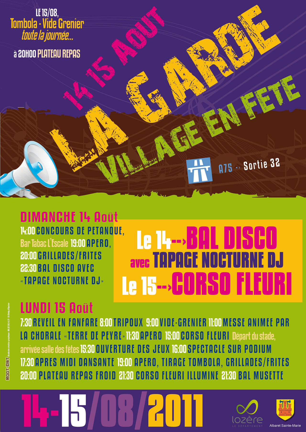 Affiche La Garde 2011