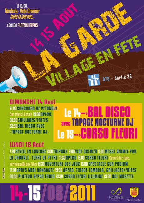 Affiche La Garde 2011