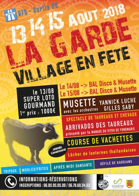 Affiche La Garde 2018