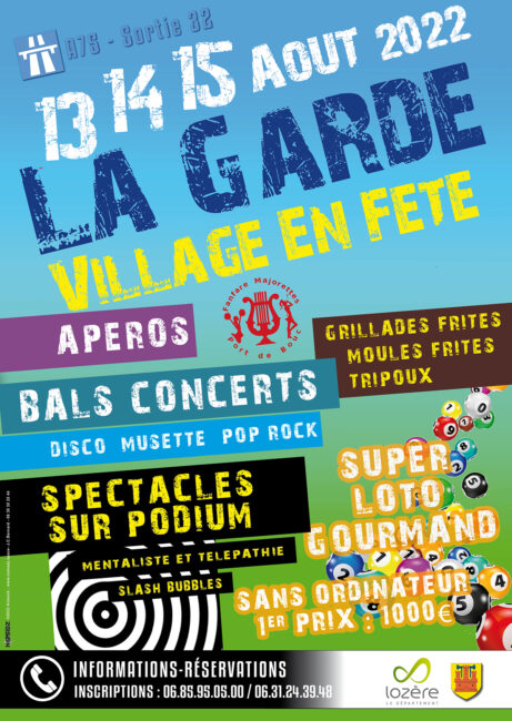 Affiche La Garde 2022