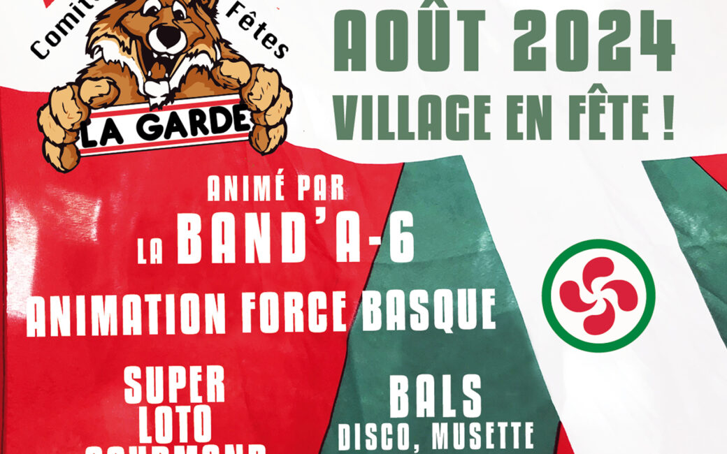 Affiche La Garde 2024